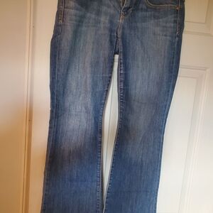 GAP Women's Flare Jeans in Classic Blue